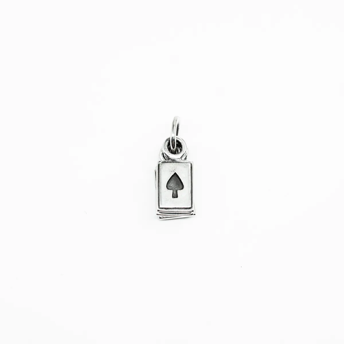 Pandantiv tip charms carti de joc Argint