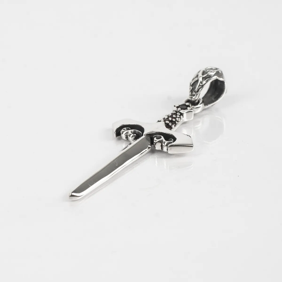 Pandantiv sabie gotica Argint