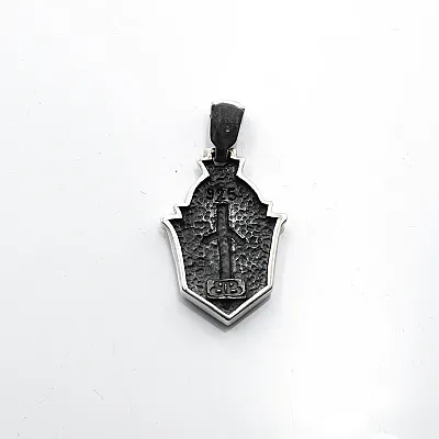 Pandantiv gotic blazon cu sabie Argint - 3