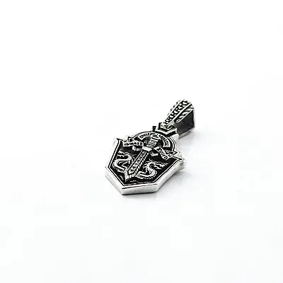 Pandantiv gotic blazon cu sabie Argint - 2
