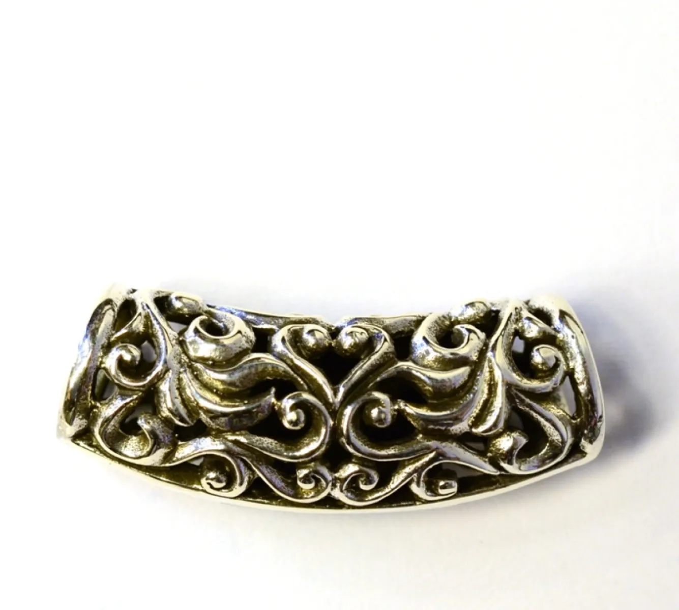 Charms lant broderie Argint
