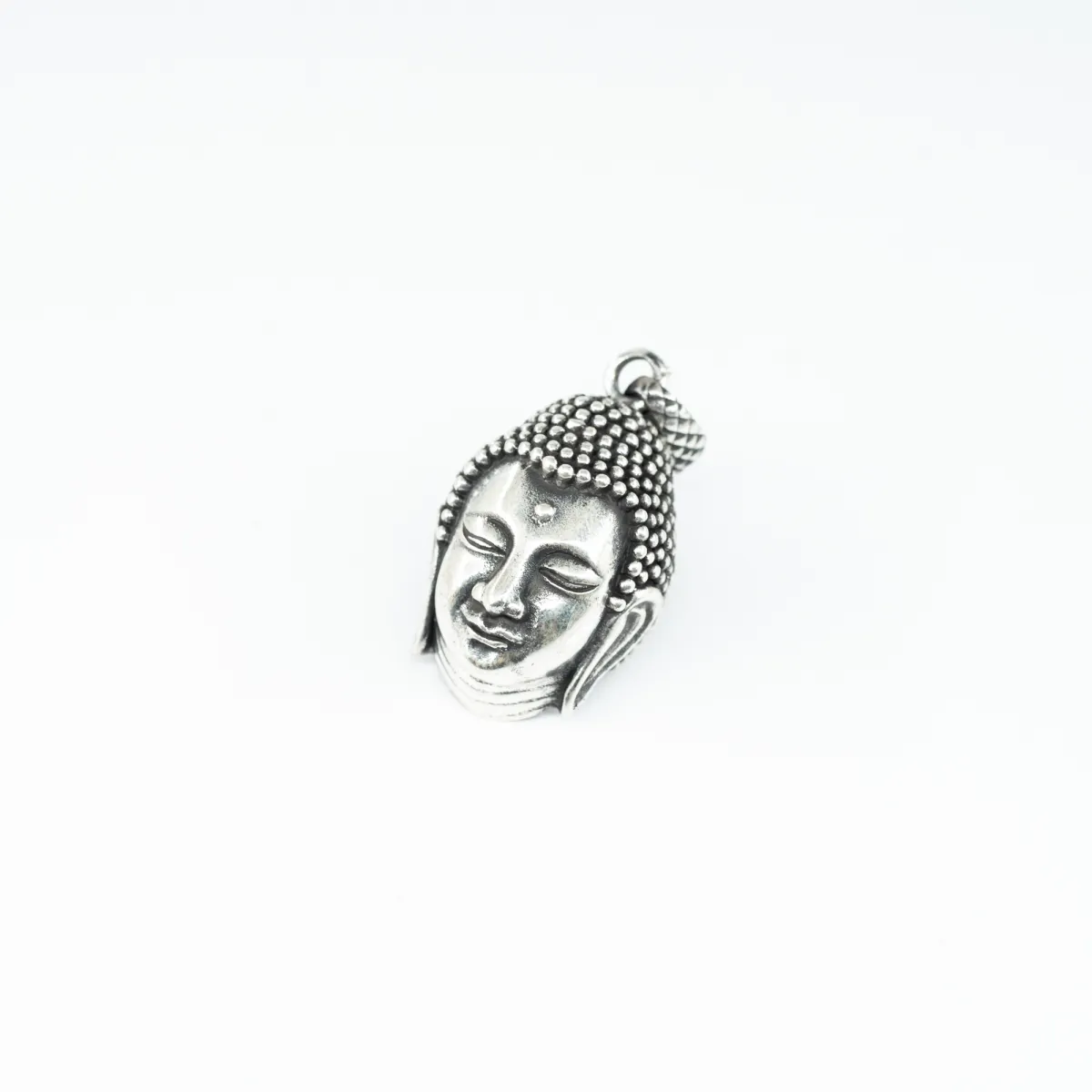 Pandantiv cap Buddha Argint