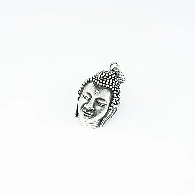 Pandantiv cap Buddha Argint - 2