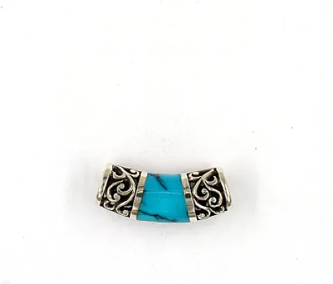 Charms lant broderie Argint - 4