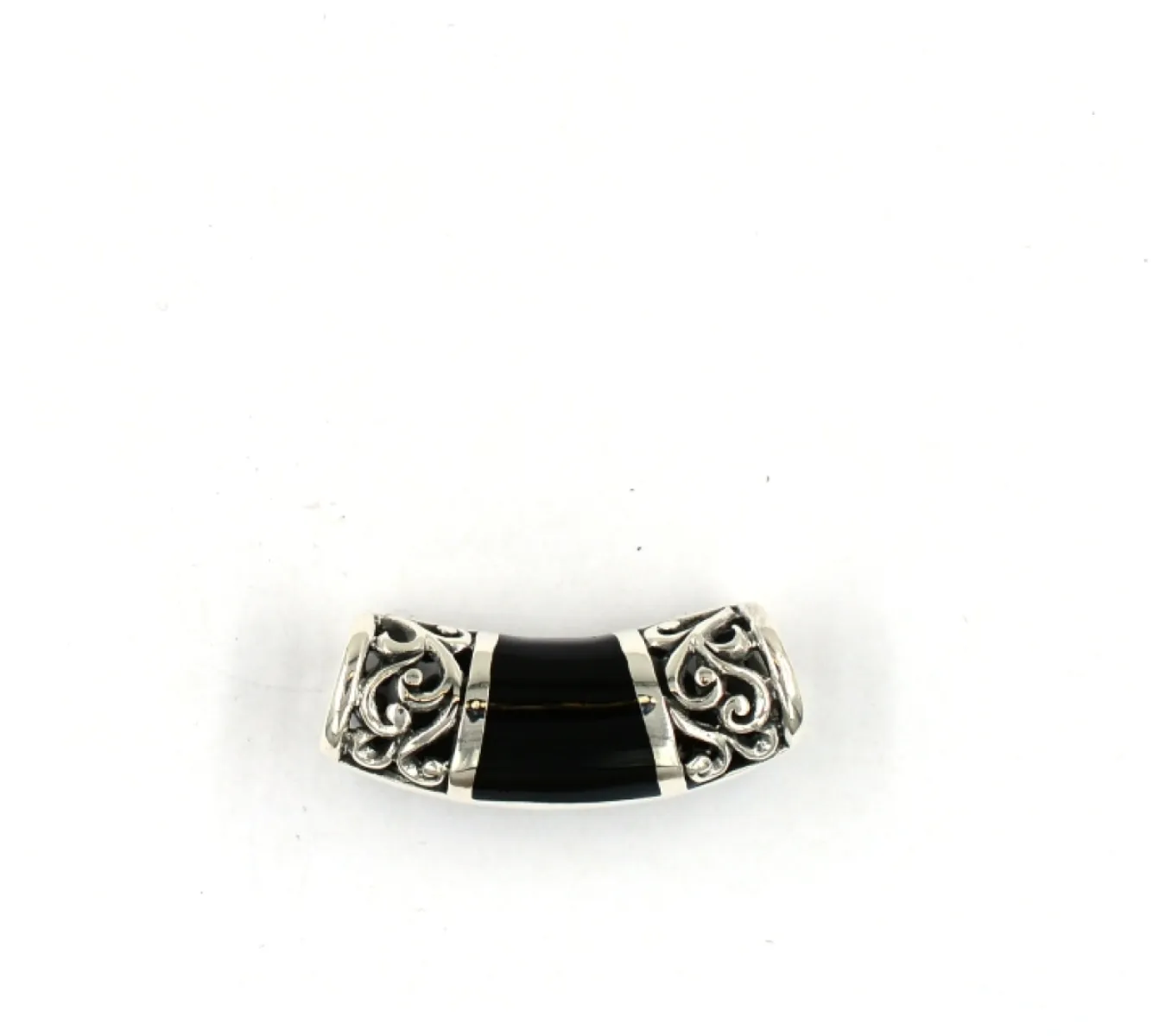 Charms lant broderie Argint
