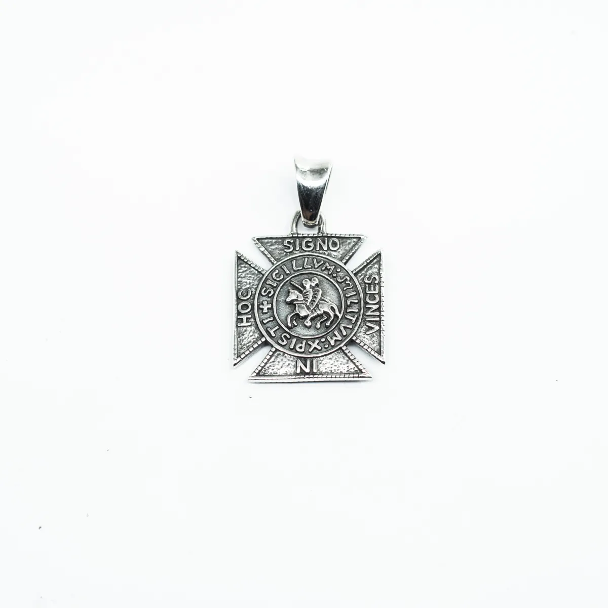Cruce in hoc signo vinces Argint
