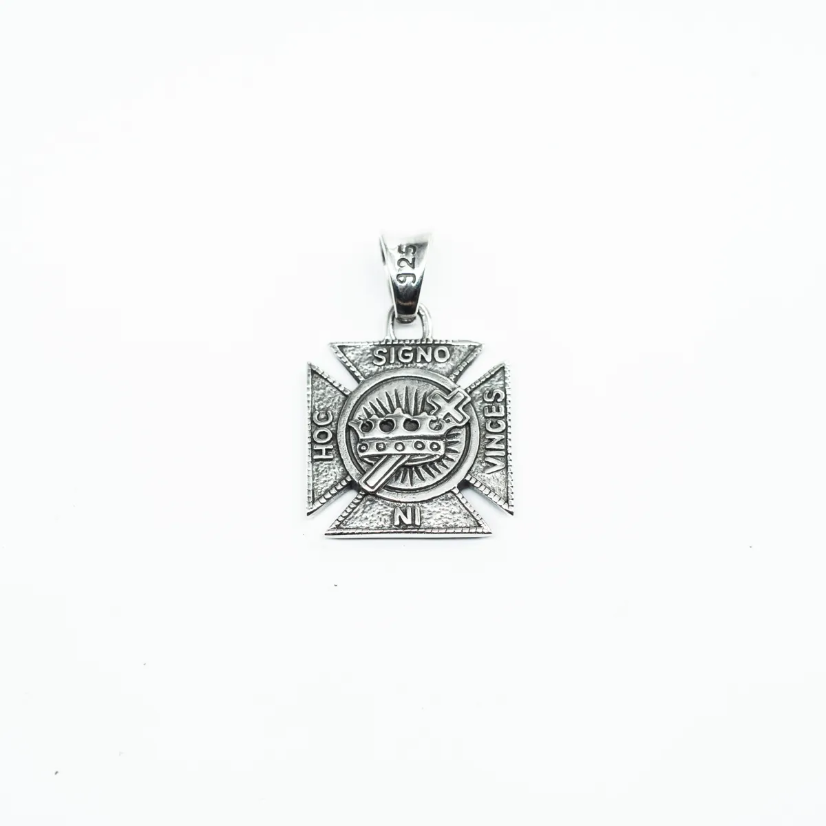 Cruce in hoc signo vinces Argint