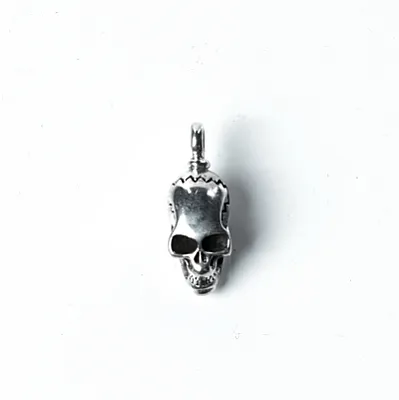 Pandantiv cap de mort lunguiet Argint - 2