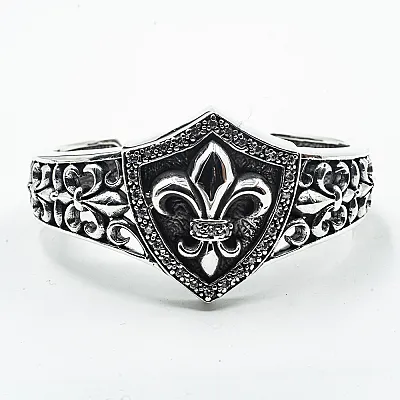 Silver Royal Symbol Bracelets