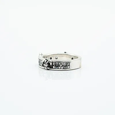 Verigheta Fleur de Lys cz.transparent Argint - 4