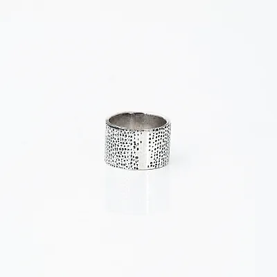 Verigheta craniu hammered Argint - 4