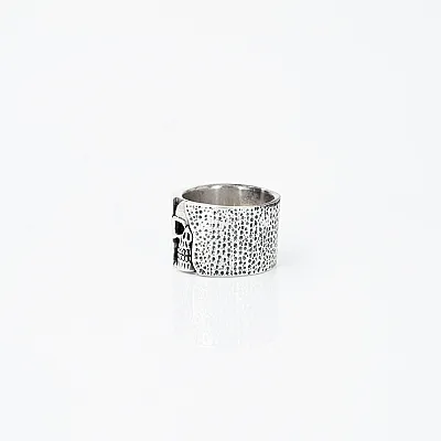 Verigheta craniu hammered Argint - 2