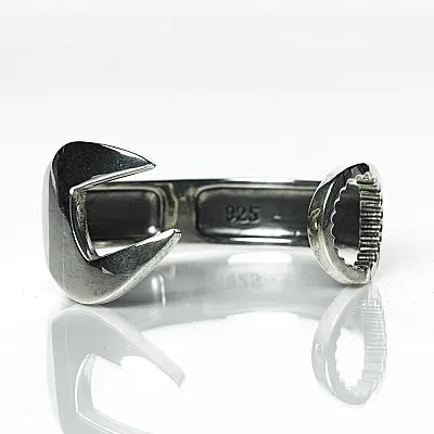 Bratara cheie fixa xl Argint - 1