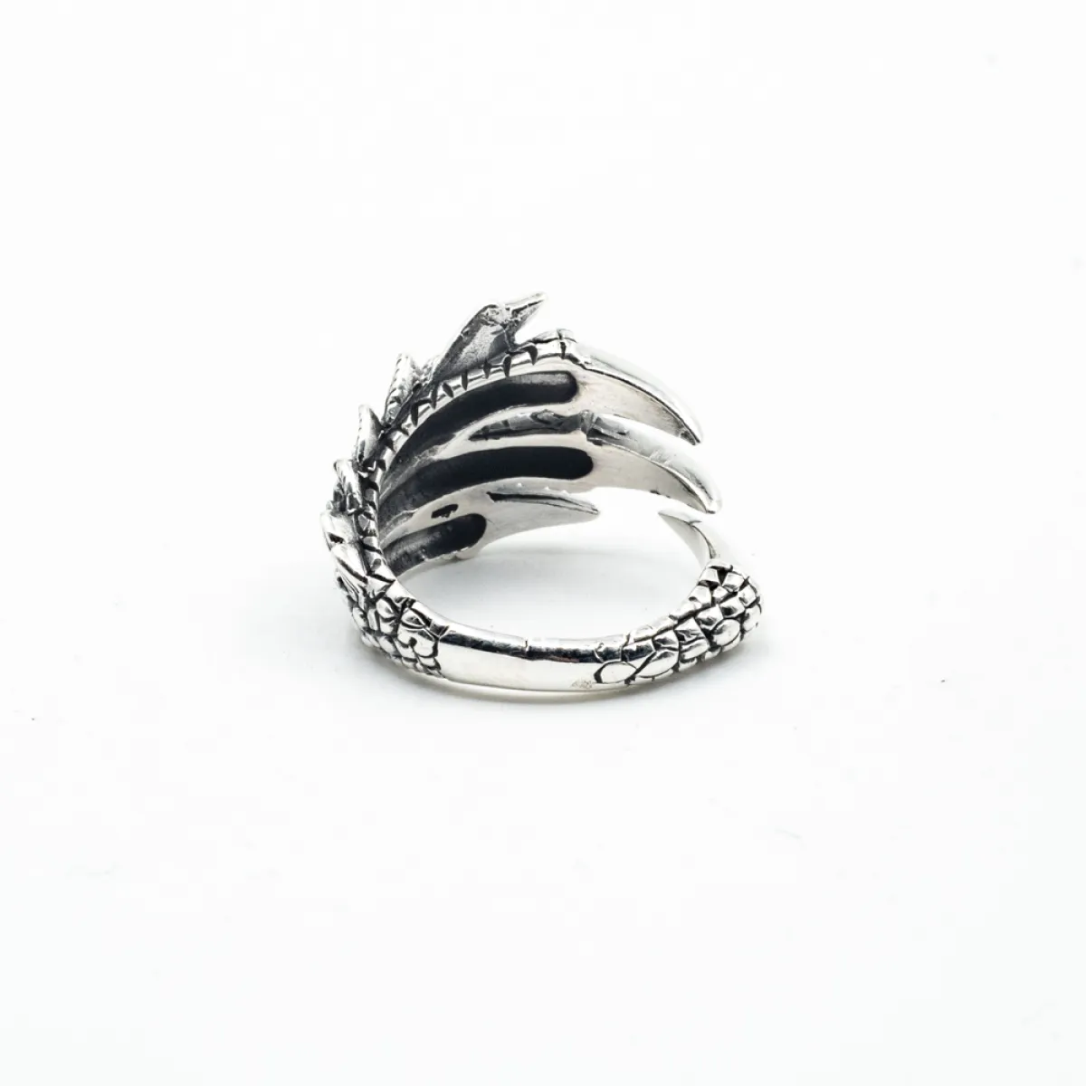 Inel gheara dragon Argint