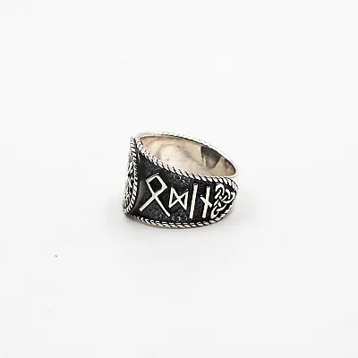 Inel viking Vegvisir Argint - 5