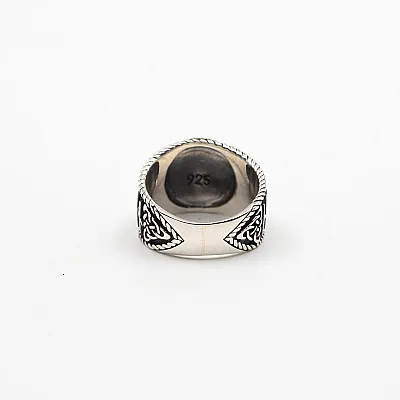 Inel viking Vegvisir Argint - 4