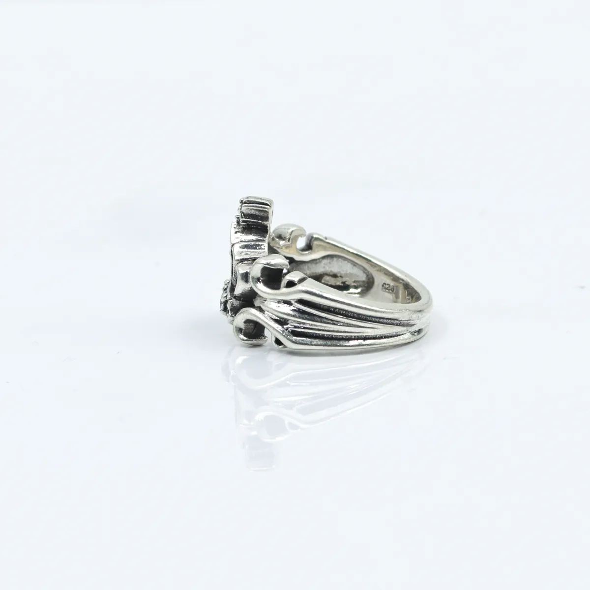 Inel model tiara c.z.transparent Argint