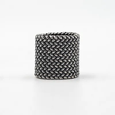 Inel plasa 8 fire plat 2mm Argint - 3