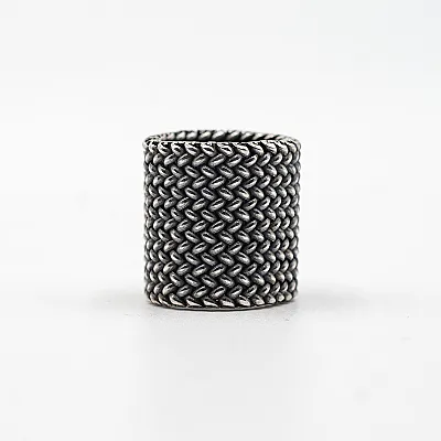 Inel plasa 8 fire plat 2mm Argint - 1