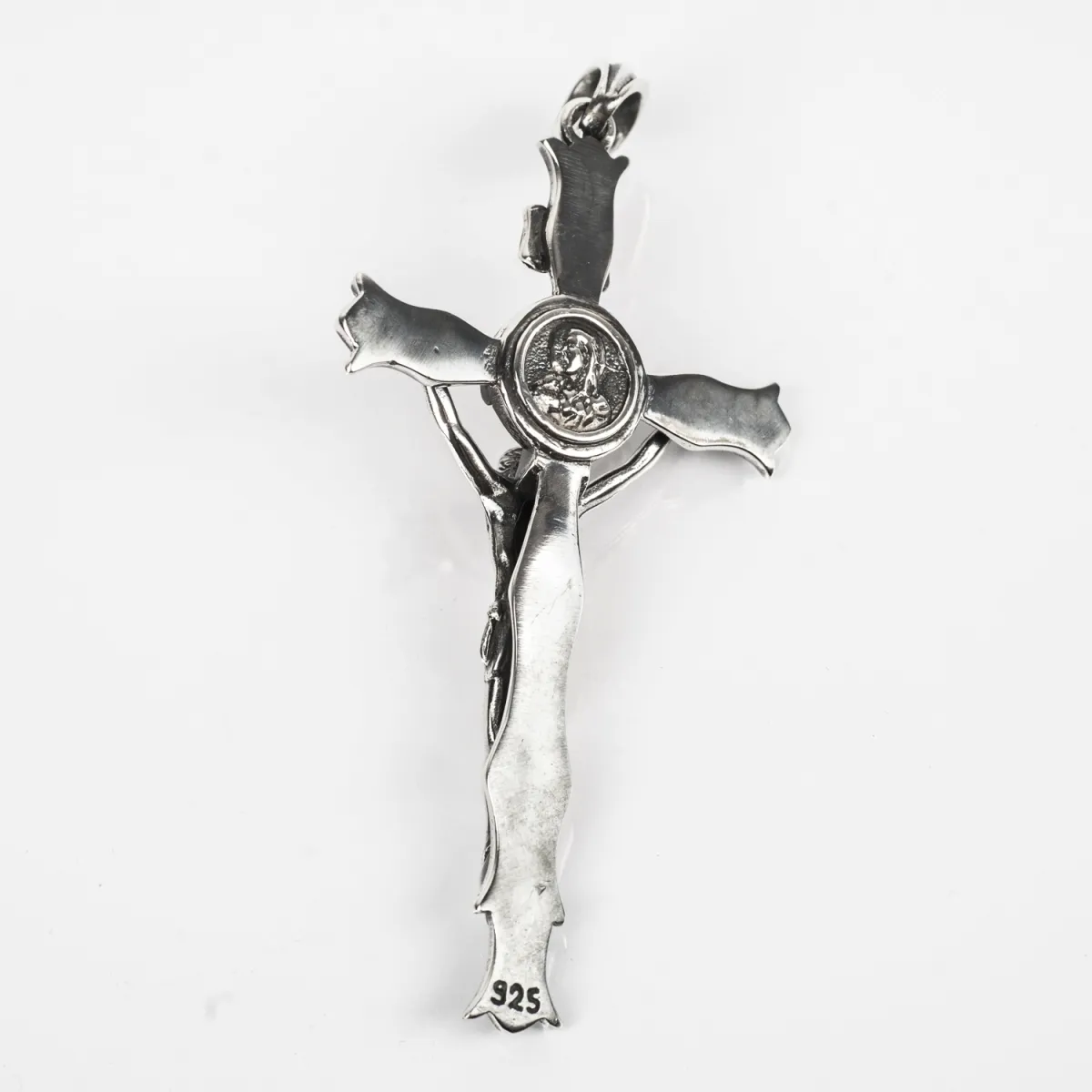 Pandantiv cruce Isus xl Argint
