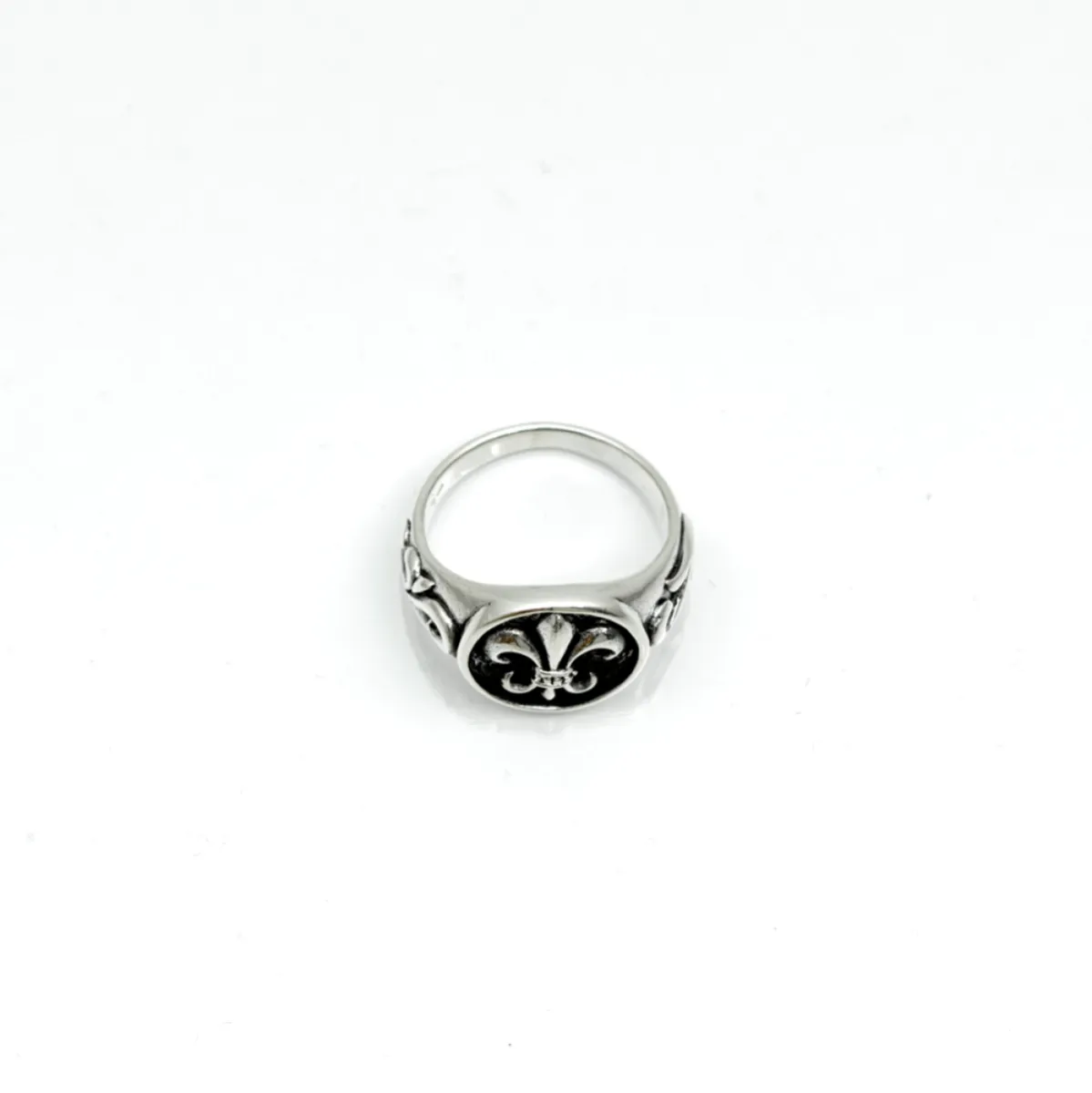 Inel Fleur de Lys Argint