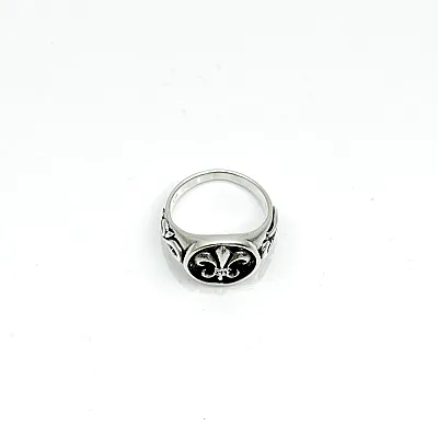 Inel Fleur de Lys Argint - 3