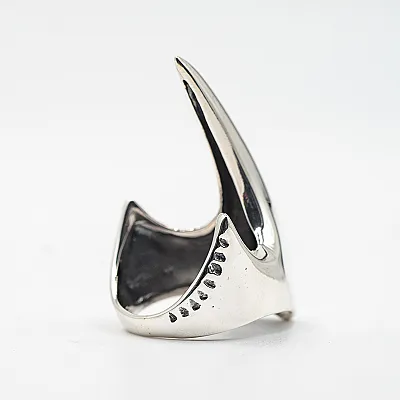 Inel gheara simplu Argint - 3