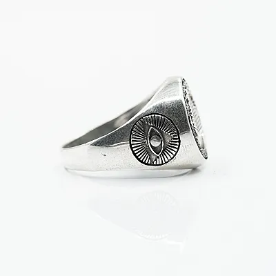 Inel novus ordo seclorum Argint - 3