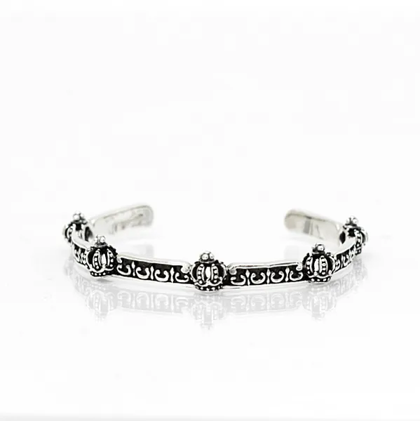 Bratara fixa coronite Argint