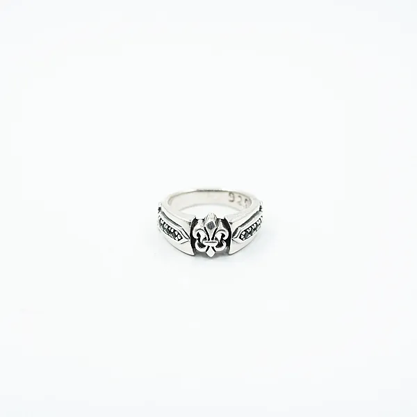 Verigheta crin imperial cz negru Argint