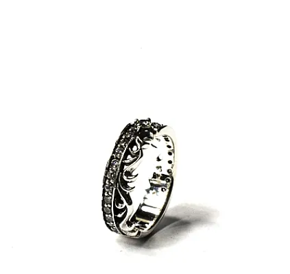 Verigheta broderie mst white Argint - 2