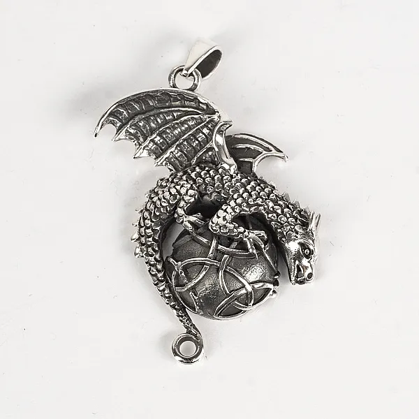 Pandantiv dragon Argint