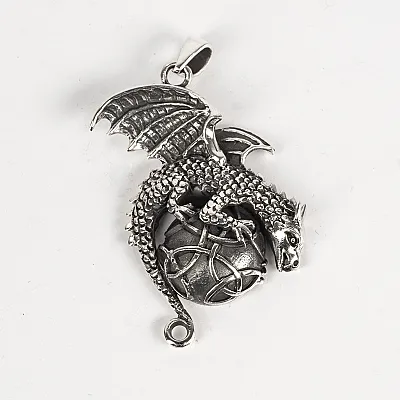 Pandantiv dragon Argint - 1