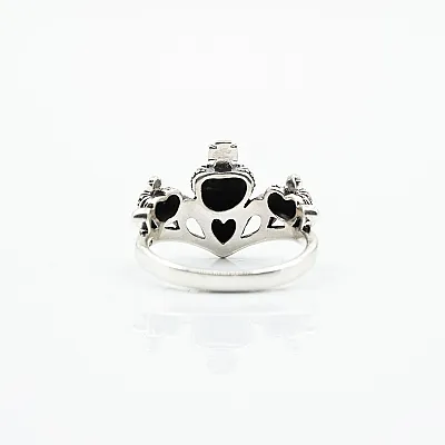 Inel trei coronite cubic zirconia Argint - 3