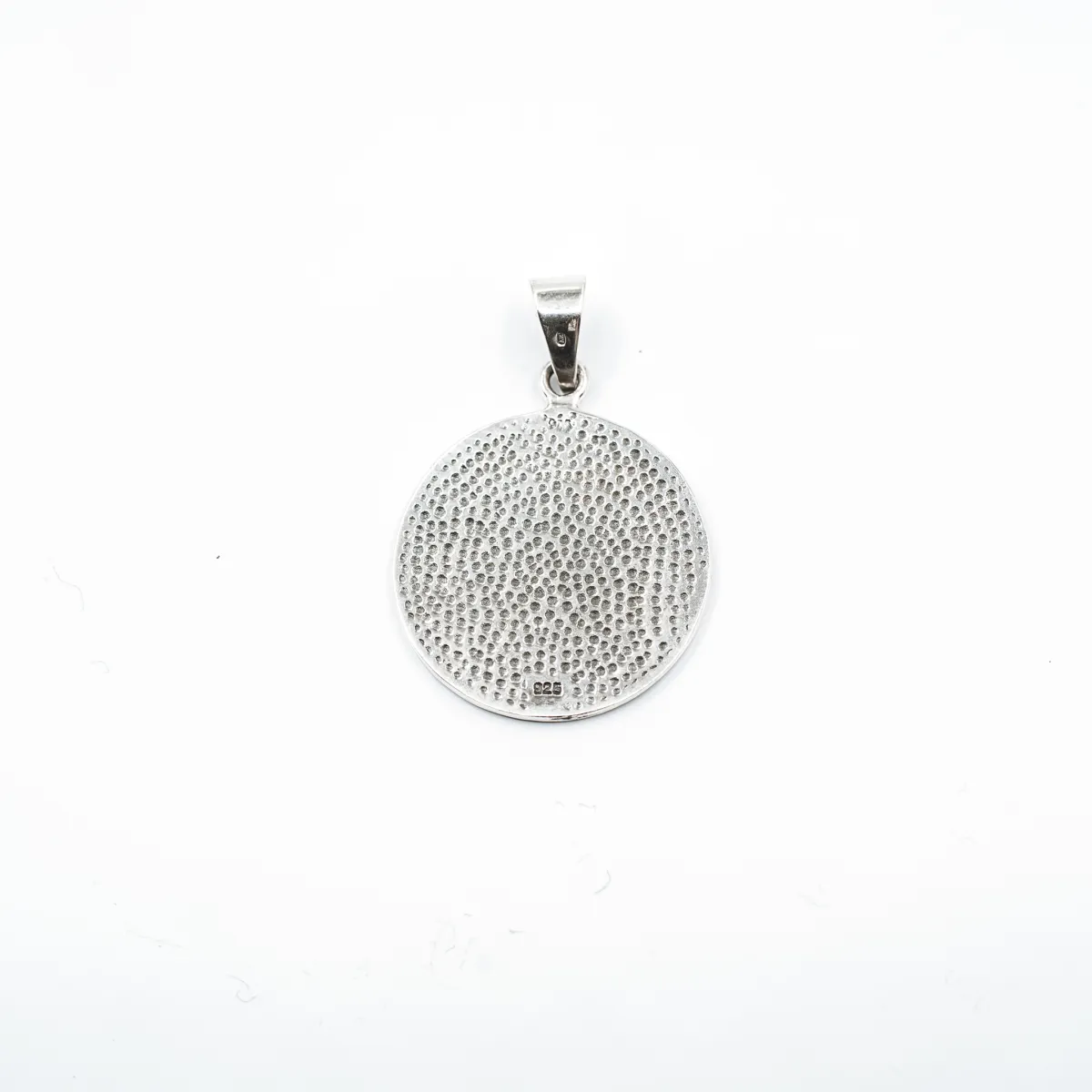 Pandantiv Sri Yantra rotund Argint