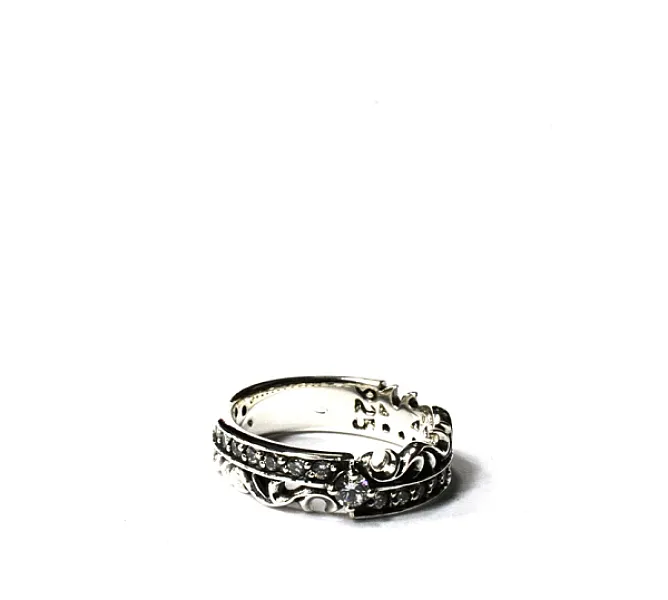 Verigheta broderie mst white Argint