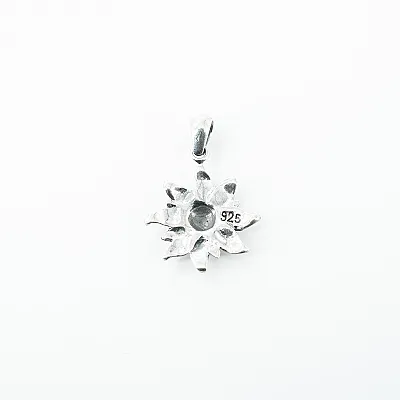 Pandantiv floare de colt Argint - 3