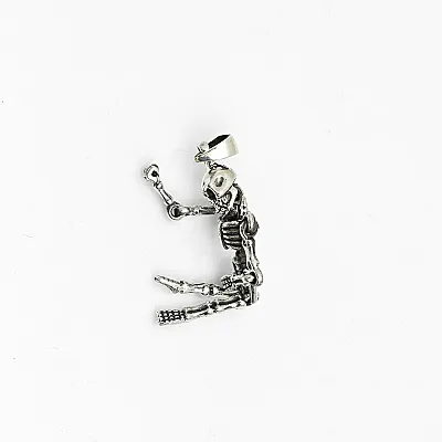 Pandantiv schelet flexibil small Argint - 3