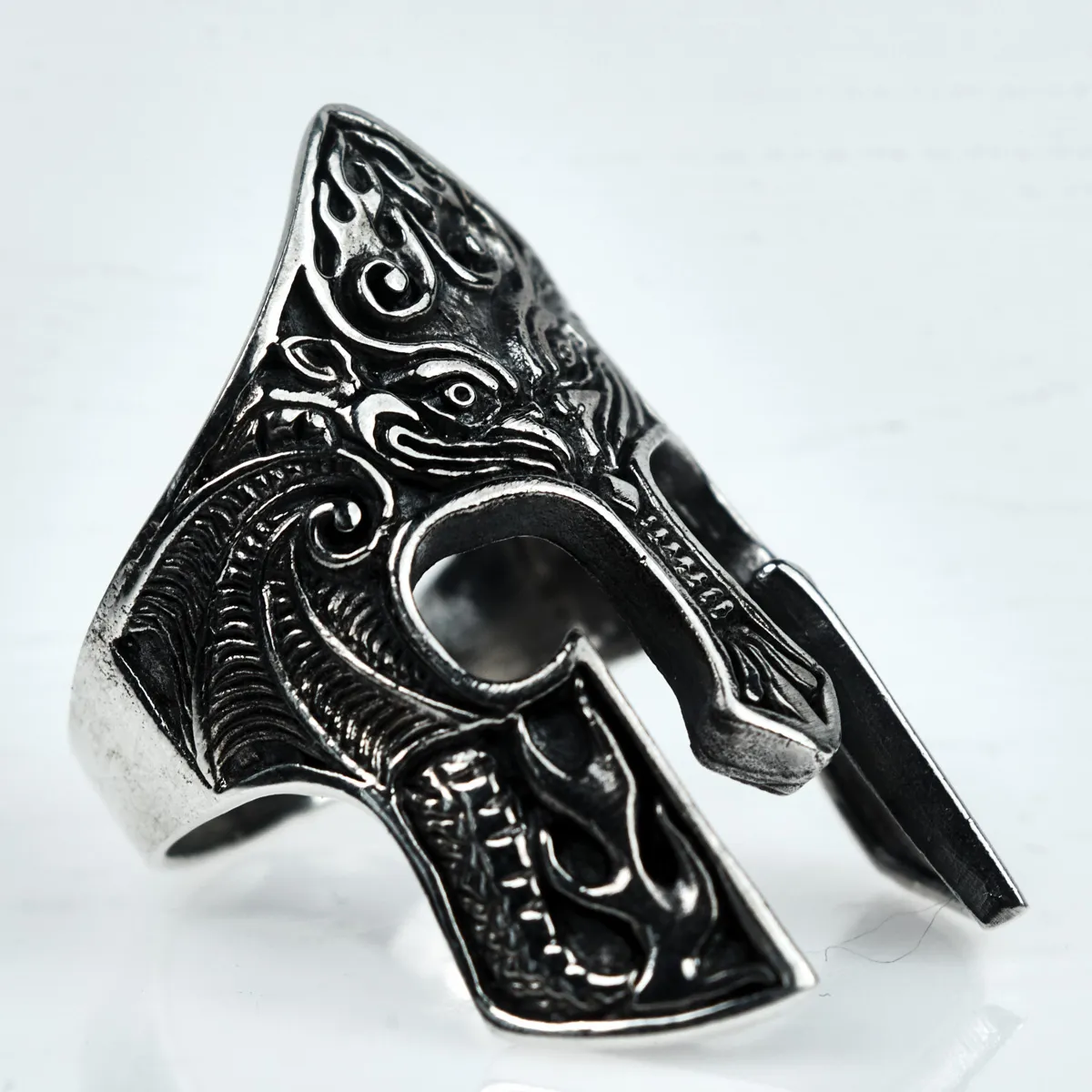 Inel coif model celtic Argint