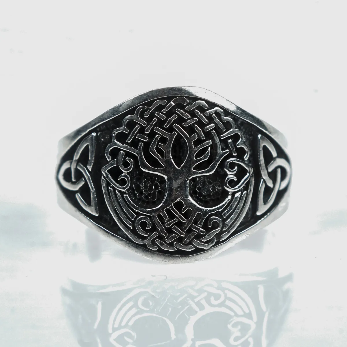 Inel arbore celtic Argint