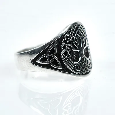 Inel arbore celtic Argint - 4