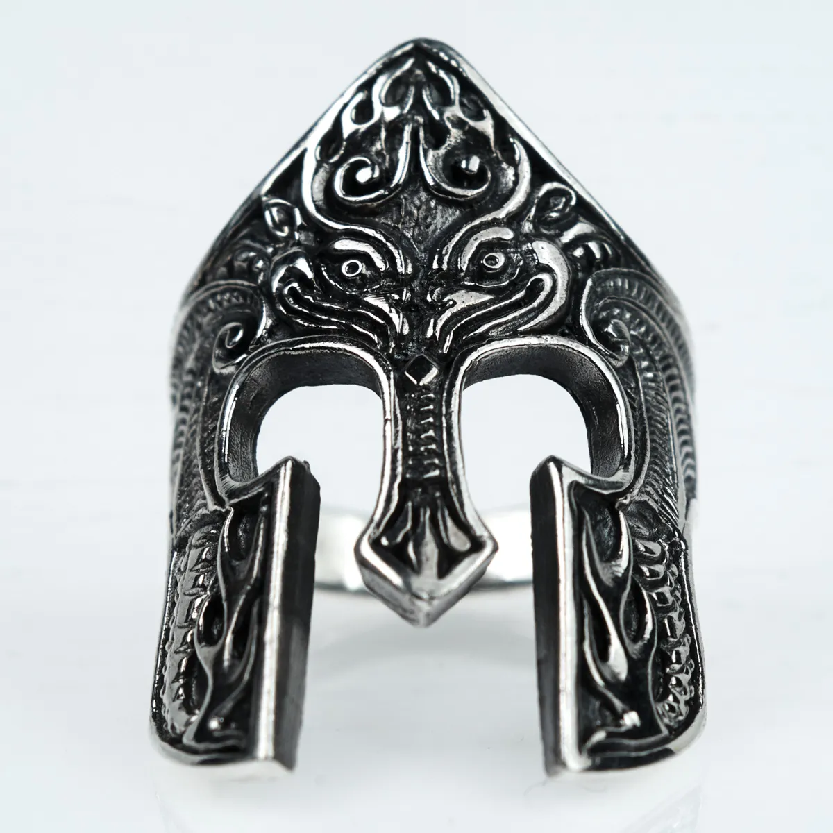 Inel coif model celtic Argint
