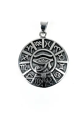 Pandantiv ochiul lui Horus zodiac Argint - 1