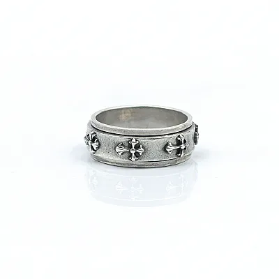 Verigheta antistress cruce lunga Argint - 1