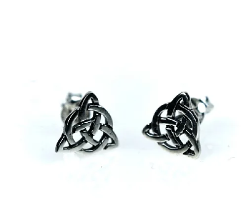 Cercei triquetra Argint - 3