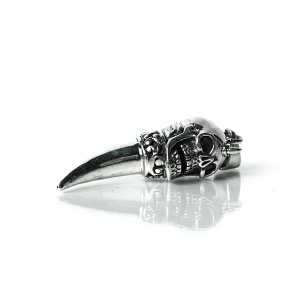 Pandantiv gheara cap de mort Argint