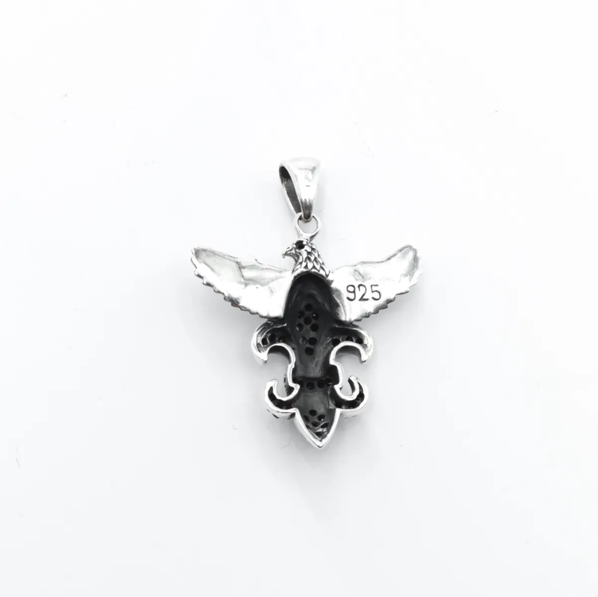 Pandantiv vultur Fleur de Lys c.z Argint