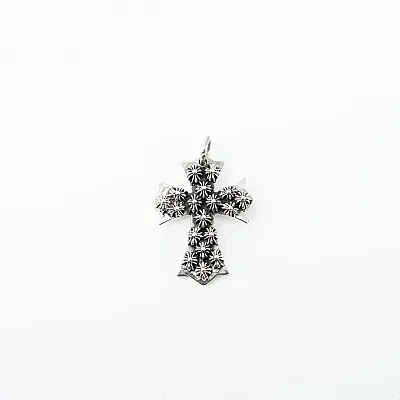 Pandantiv cruce gotica cruciulite Argint - 1