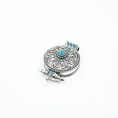 Pandantiv caseta simbol vajra Argint - 2