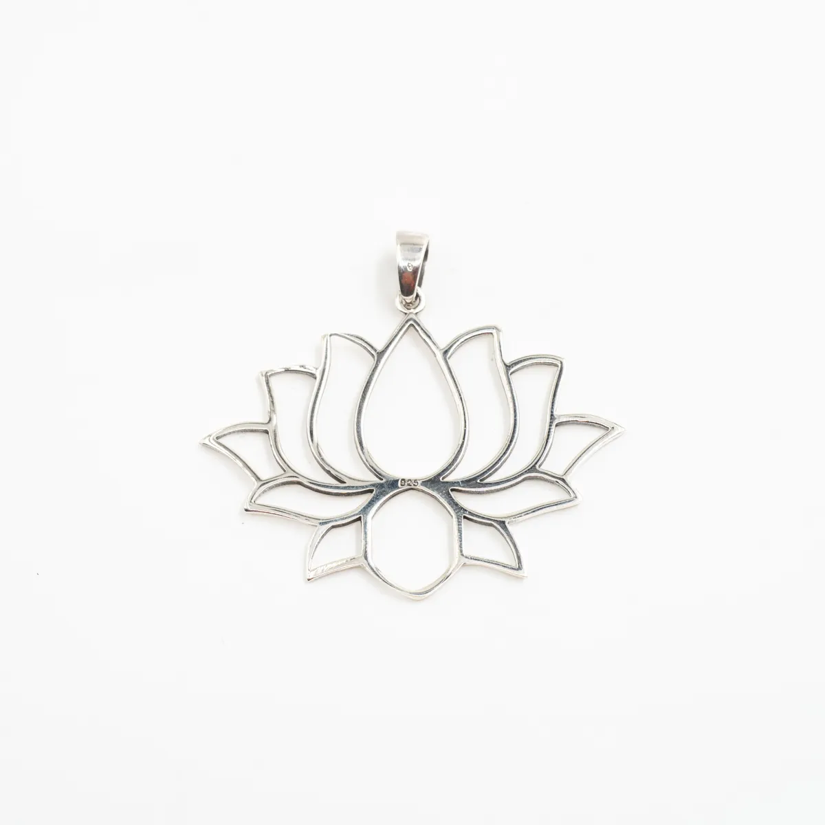 Pandantiv floare de lotus l Argint